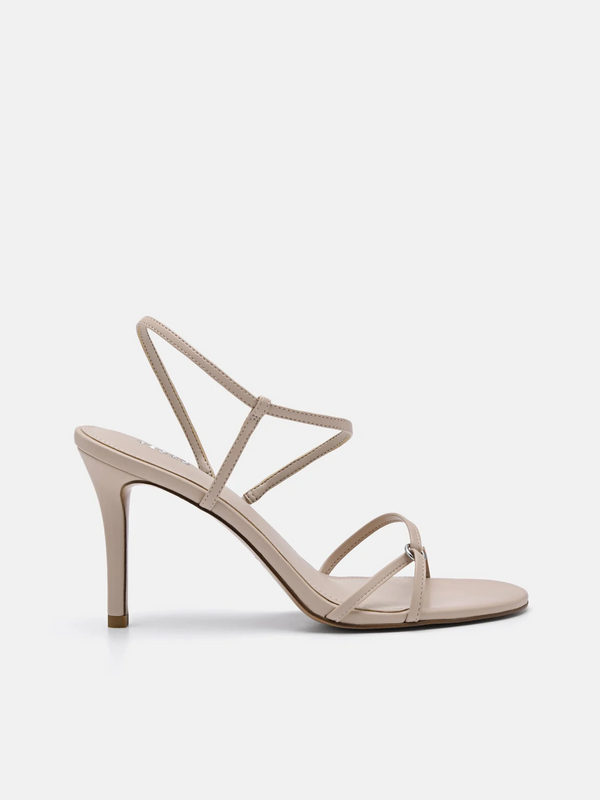 Dita Heel Sandals - Nude