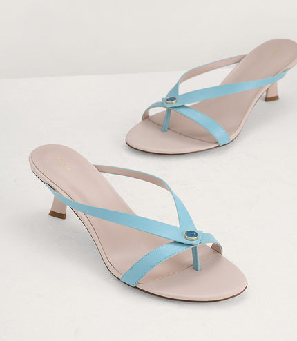 Thong Heeled Sandals