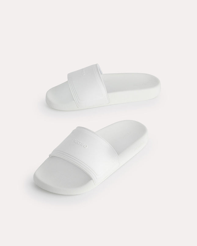 Billie Casual Slides - Chalk