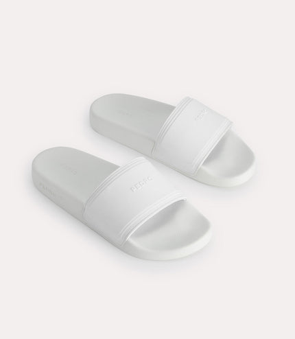 Billie Casual Slides - Chalk