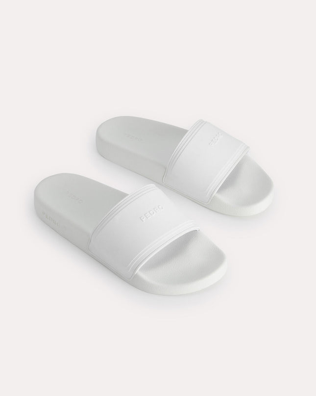 Billie Casual Slides - Chalk