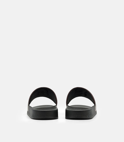 Slide Sandals - Mahogany
