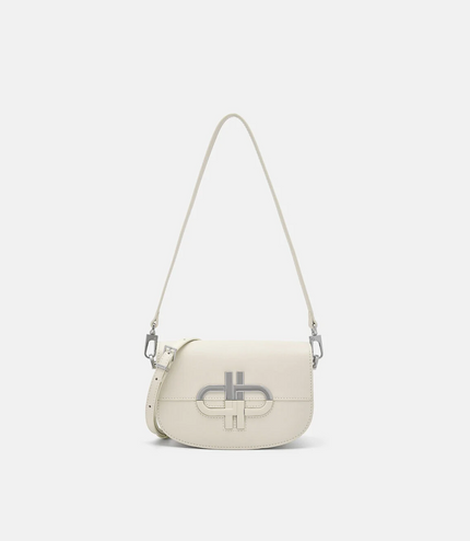 PEDRO Icon Leather Shoulder Bag - Beige