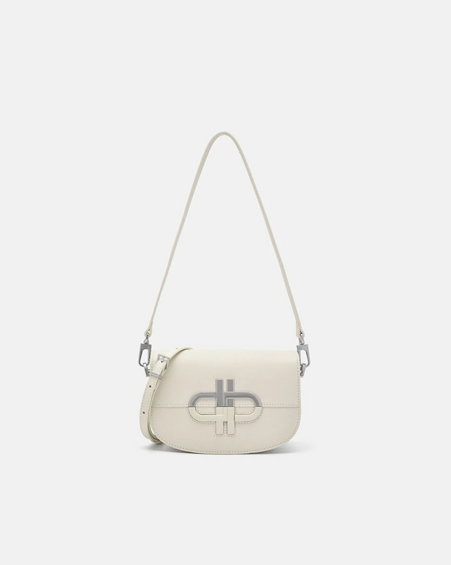 PEDRO Icon Leather Shoulder Bag - Beige