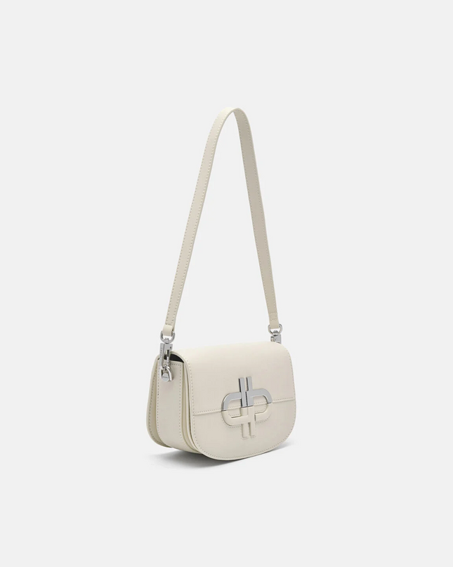 PEDRO Icon Leather Shoulder Bag - Beige