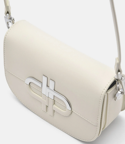 PEDRO Icon Leather Shoulder Bag - Beige