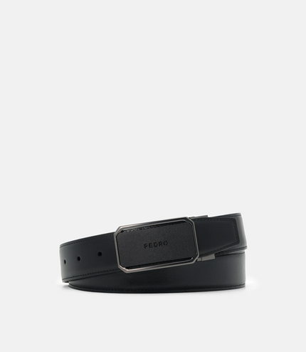 Leather Reversible Tang Belt