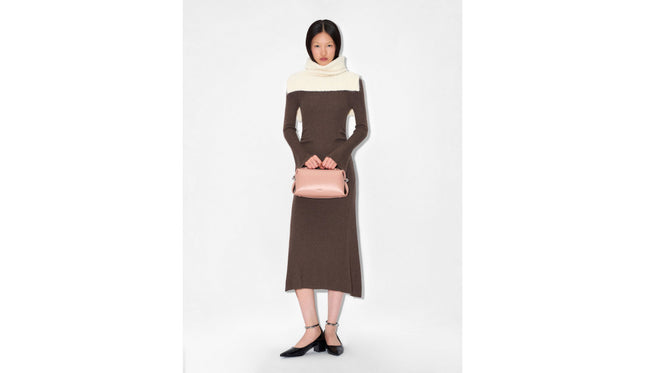 Lia Bowling Bag - Nude