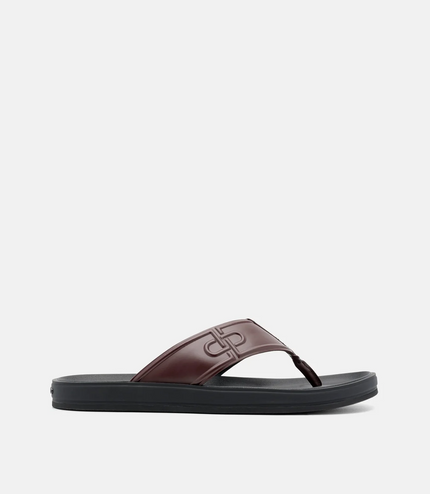 Thong Sandals - Mahogany