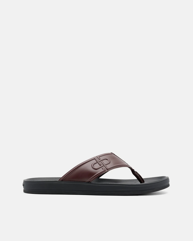 Thong Sandals - Mahogany