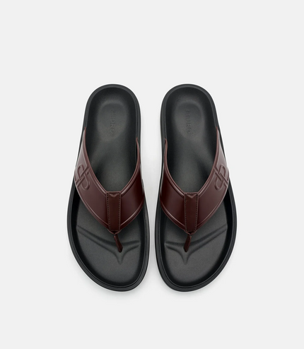 Thong Sandals - Mahogany