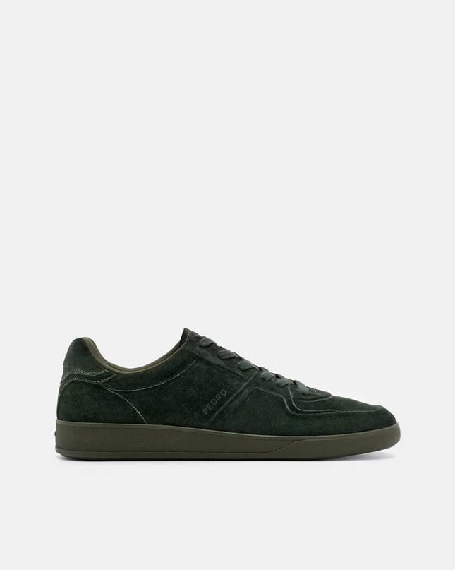 Fleet Suede Sneakers - Dark Green