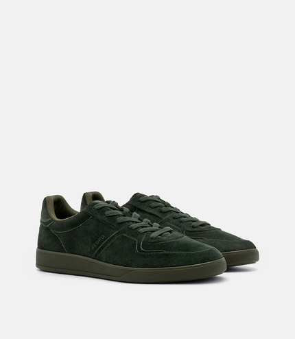 Fleet Suede Sneakers - Dark Green