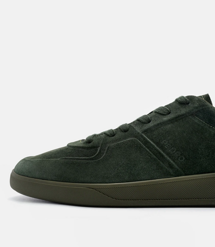Fleet Suede Sneakers - Dark Green