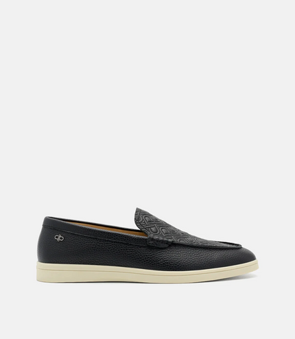 Roam Leather Loafers - Black
