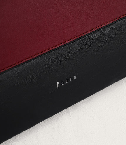 Paneled Boxy Tote
