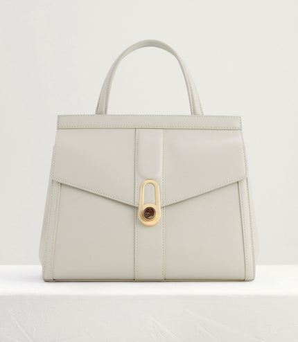 Top Handle Bag with Precious Stone Detailing
