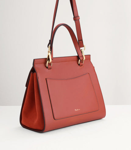 Top Handle Bag with Precious Stone Detailing