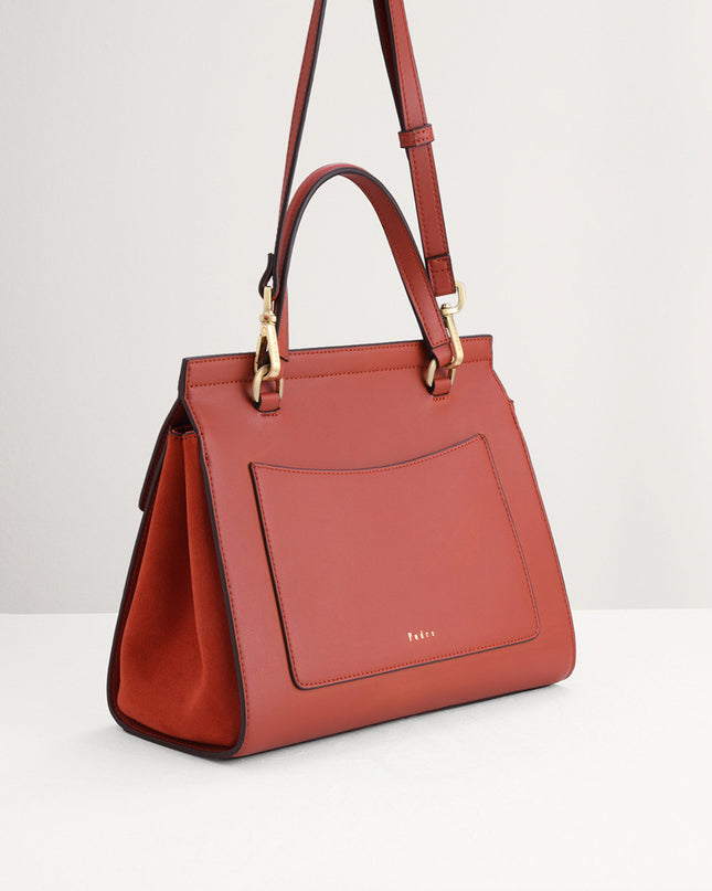 Top Handle Bag with Precious Stone Detailing