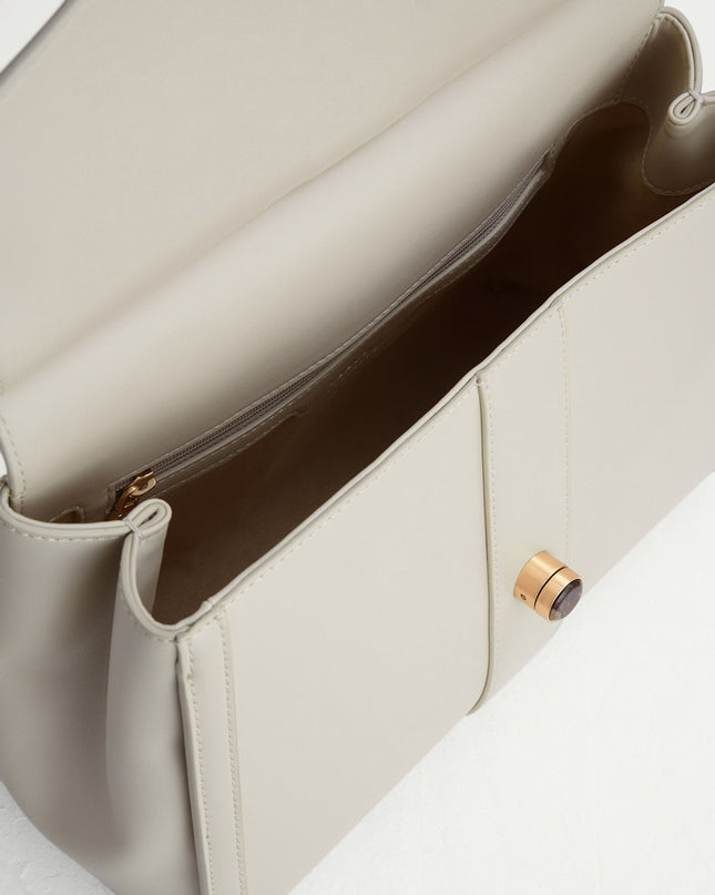 Top Handle Bag with Precious Stone Detailing