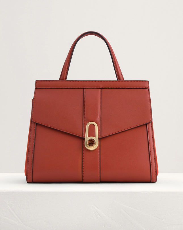 Top Handle Bag with Precious Stone Detailing