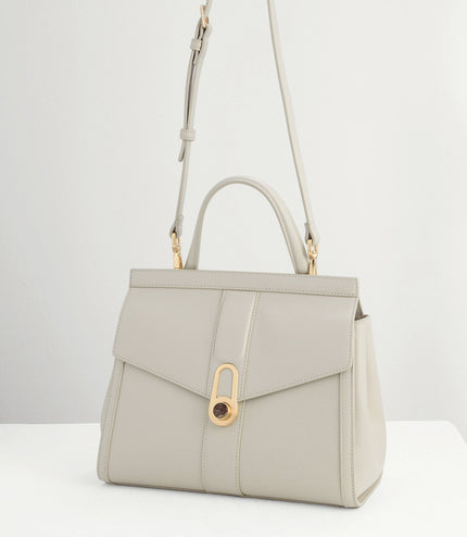 Top Handle Bag with Precious Stone Detailing