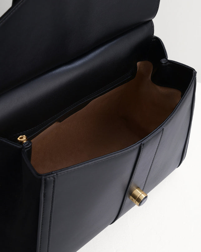 Top Handle Bag with Precious Stone Detailing
