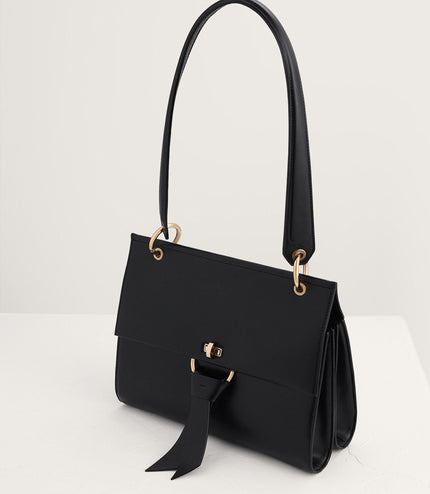 Shoulder Bag with Knotted Detail