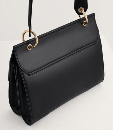Shoulder Bag with Knotted Detail