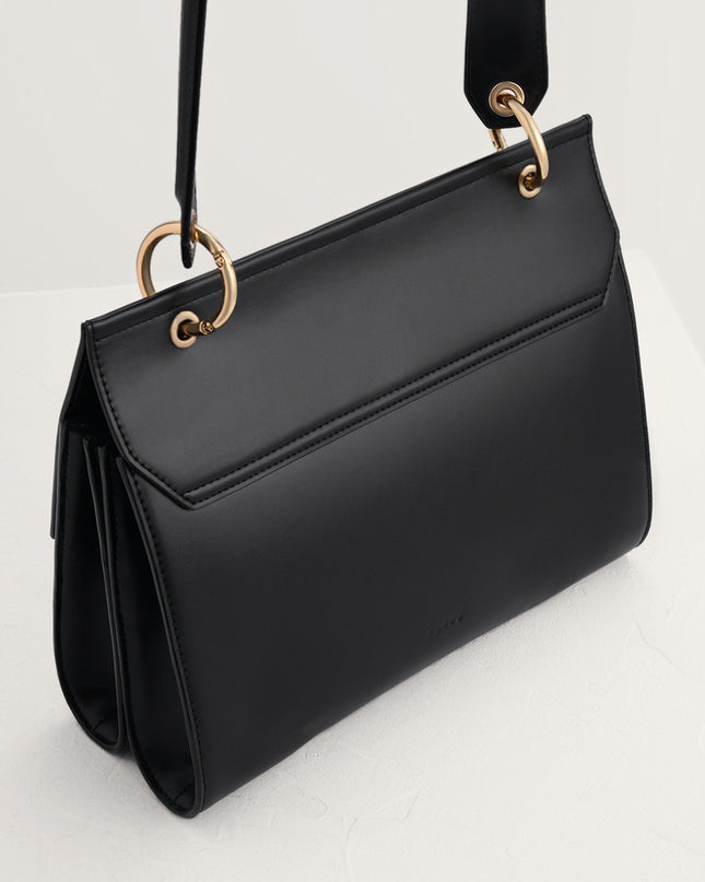 Shoulder Bag with Knotted Detail