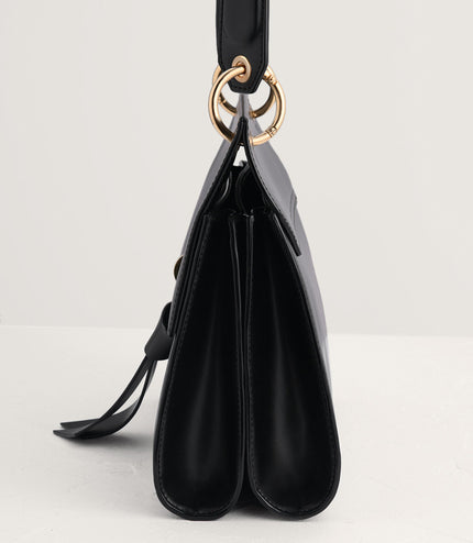 Shoulder Bag with Knotted Detail