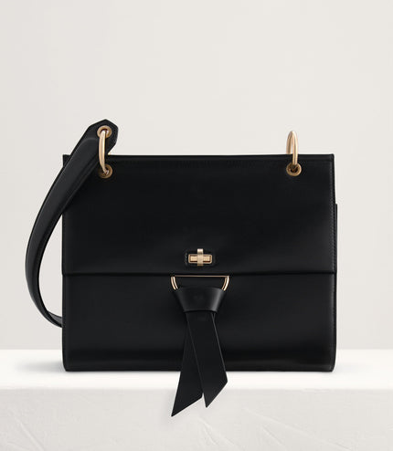 Shoulder Bag with Knotted Detail