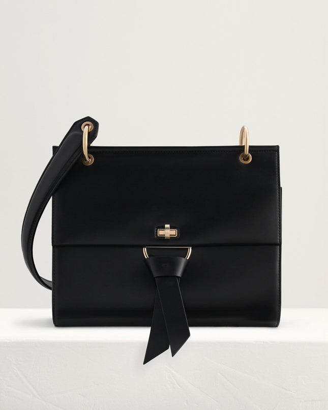 Shoulder Bag with Knotted Detail