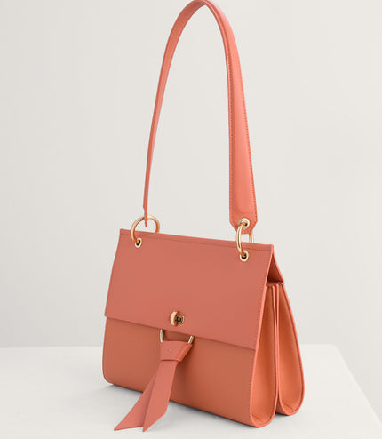 Shoulder Bag with Knotted Detail