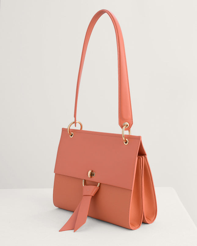 Shoulder Bag with Knotted Detail