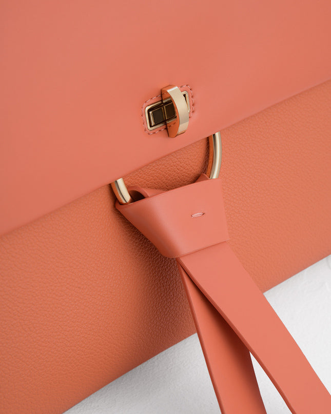 Shoulder Bag with Knotted Detail