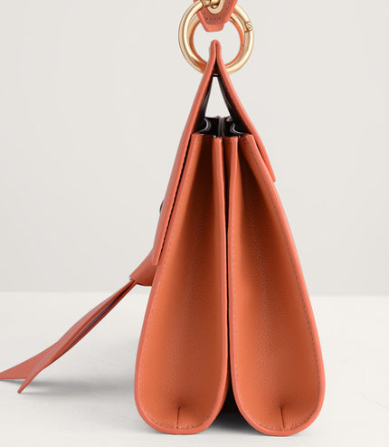Shoulder Bag with Knotted Detail