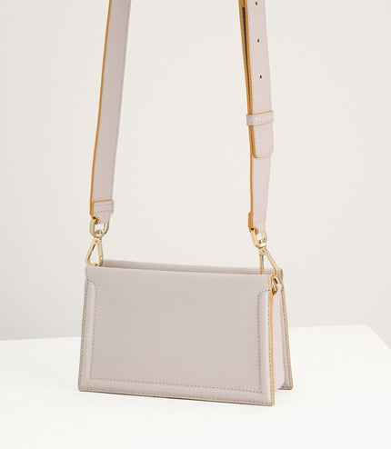 Multi-Way Lizard-Effect Leather Bag