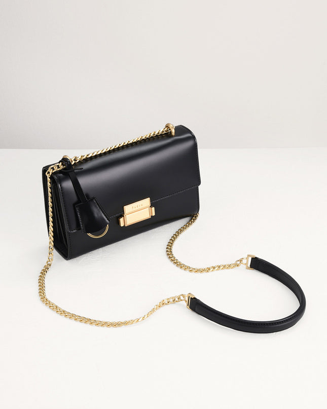 Front Flap Leather Bag