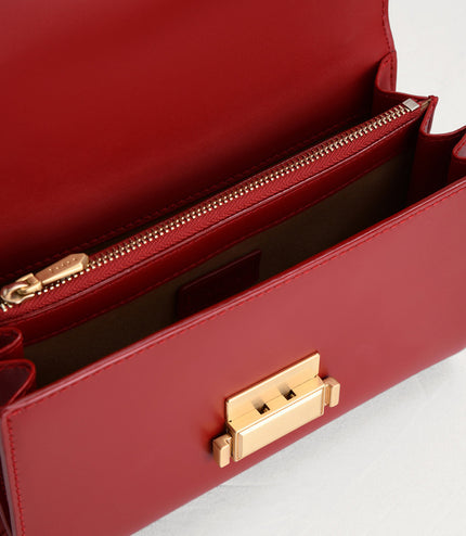 Front Flap Leather Bag
