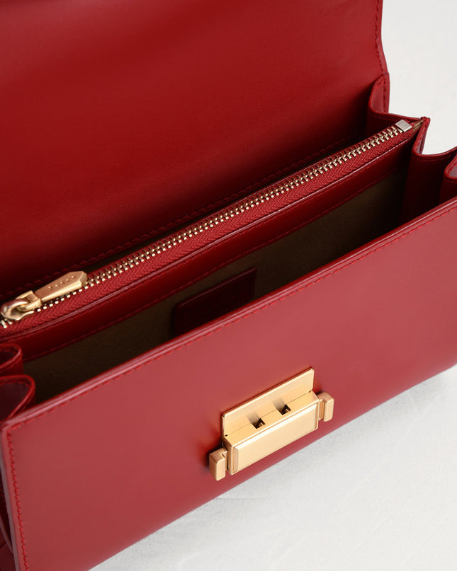 Front Flap Leather Bag