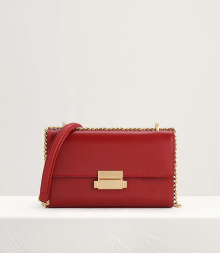Front Flap Leather Bag