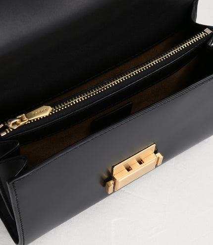 Front Flap Leather Bag