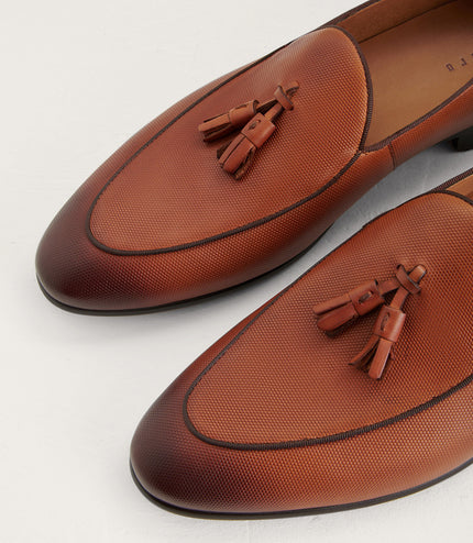 Leather Tasselled Loafers