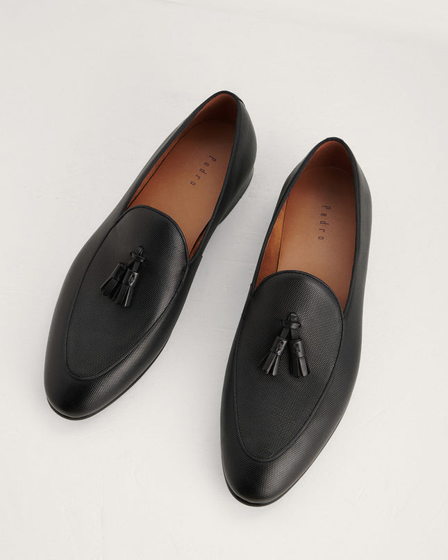 Leather Tasselled Loafers