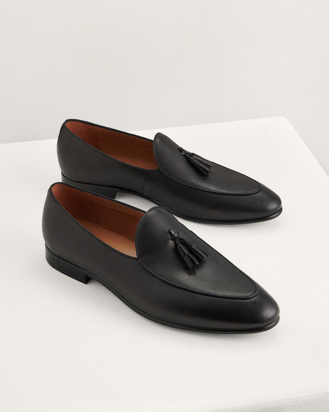 Leather Tasselled Loafers