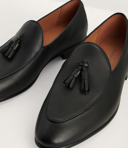Leather Tasselled Loafers