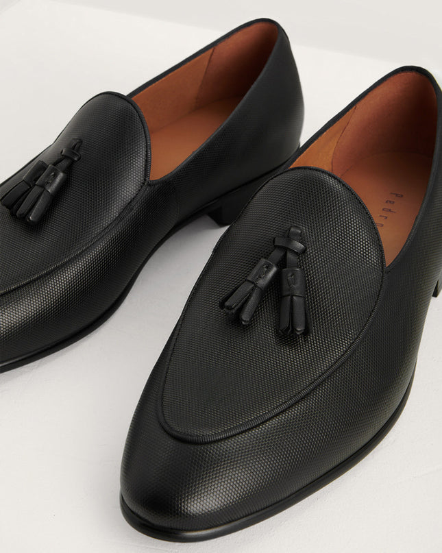 Leather Tasselled Loafers
