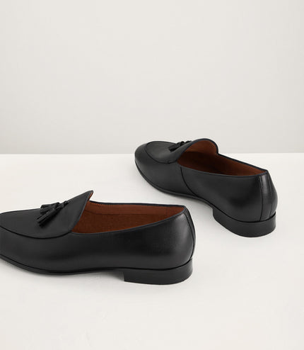 Leather Tasselled Loafers