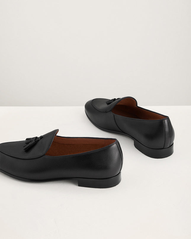 Leather Tasselled Loafers